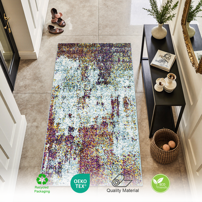 Marlow Abstract Rug | Duck & Super Soft 60*110