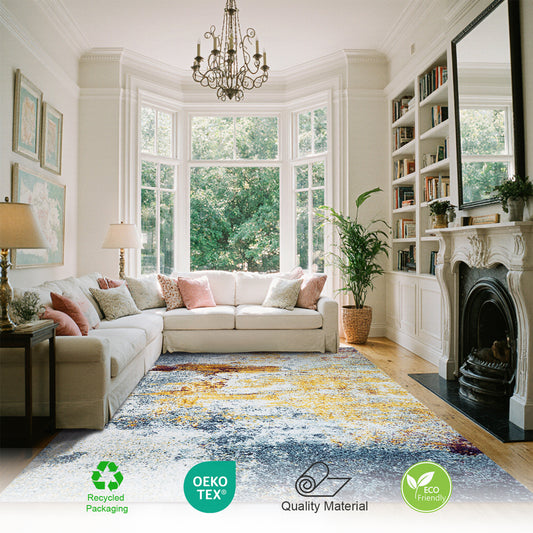 Marlow Abstract Rug | Mix & Super Soft