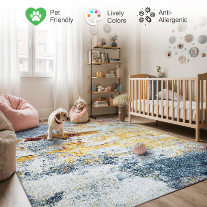 Marlow Abstract Rug | Mix & Super Soft