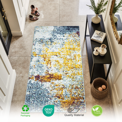 Marlow Abstract Rug | Mix & Super Soft 60*110