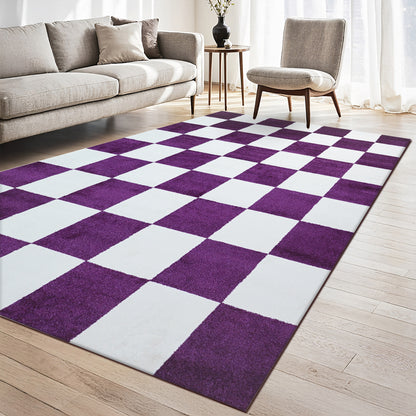 Plaid Rug | Liliac & Super Soft