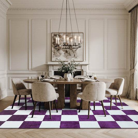 Plaid Rug | Liliac & Super Soft