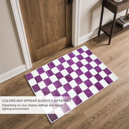 Plaid Rug | Liliac & Super Soft 60*110