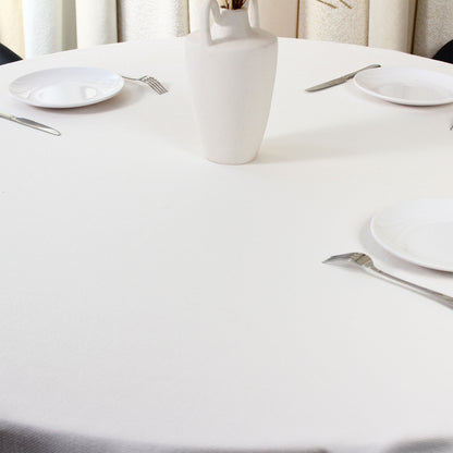 Homeart Velora White Tablecloths – Stylish, Durable & Easy-Care