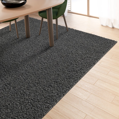 Shaggy Rug Plain Smoky Grey
