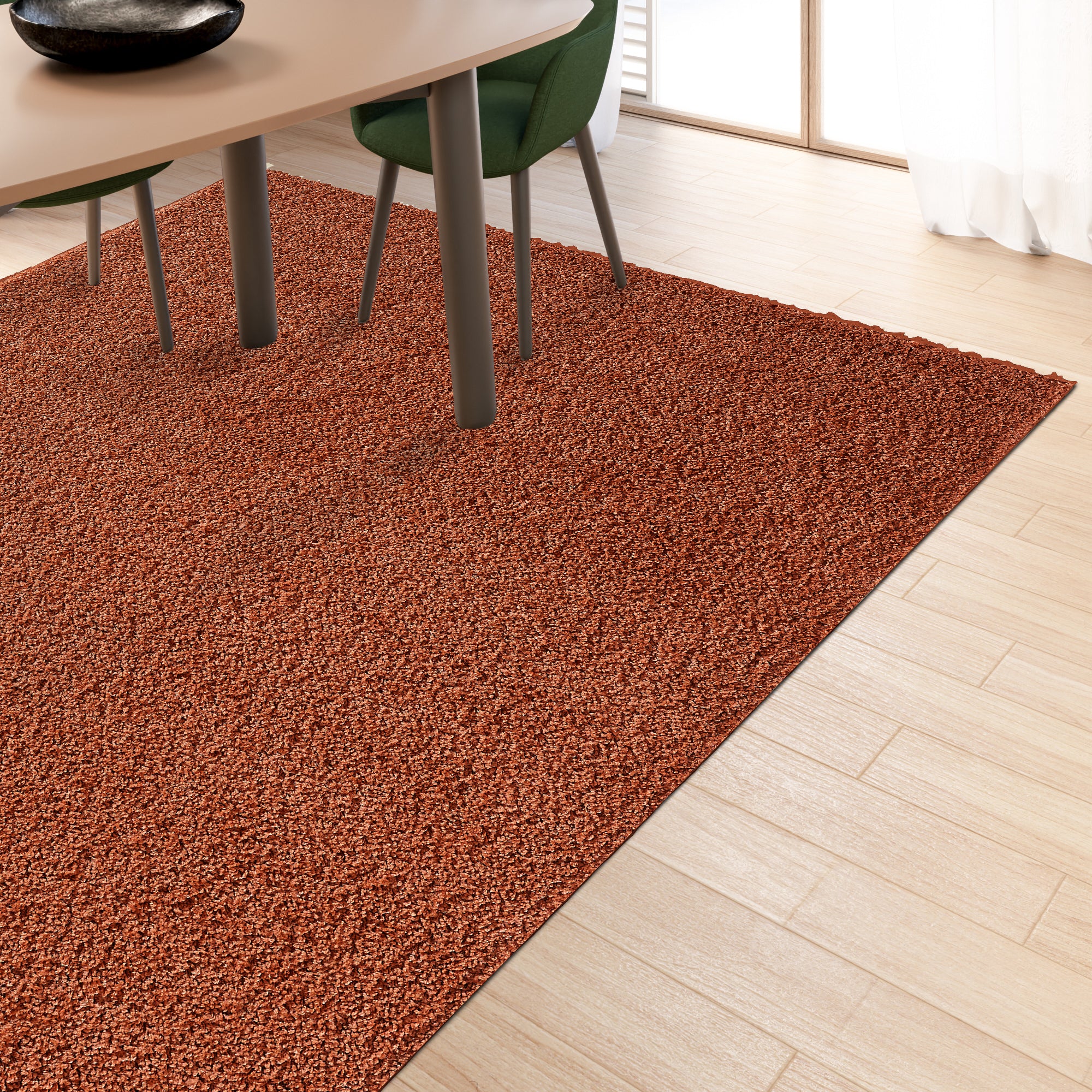 homeart Area Rug - Super Soft Shaggy Rugs For The Living Rooms, Bedrooms And Kitchen - Modern, Easy To Clean Carpet  - Terra