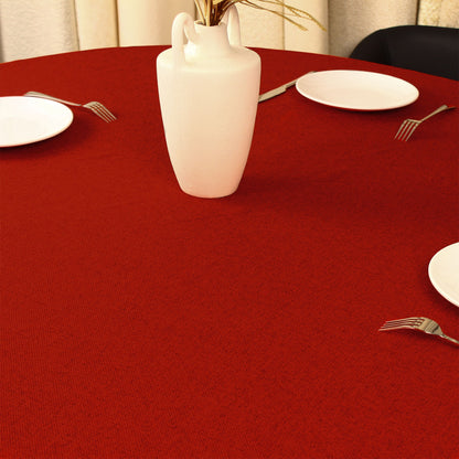 Homeart Velora Red Tablecloths – Stylish, Durable & Easy-Care