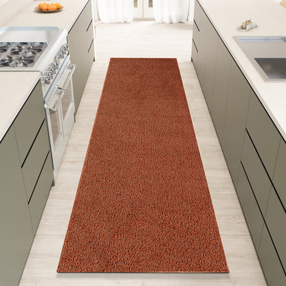 Shaggy Rug Plain Terra