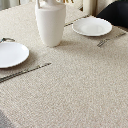 Homeart Velora Beige Tablecloths – Stylish, Durable & Easy-Care