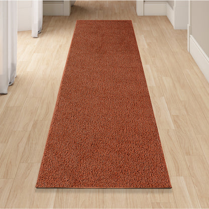 Shaggy Rug Plain Terra