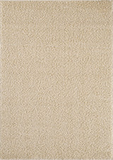 Shaggy Rug Plain Light Beige