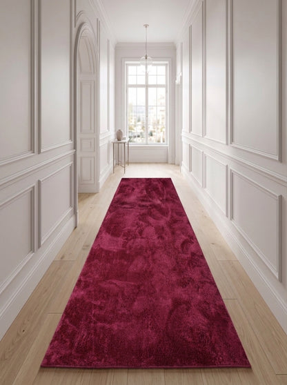Anti-Slip Backing, Shaggy Rugs Bordeaux