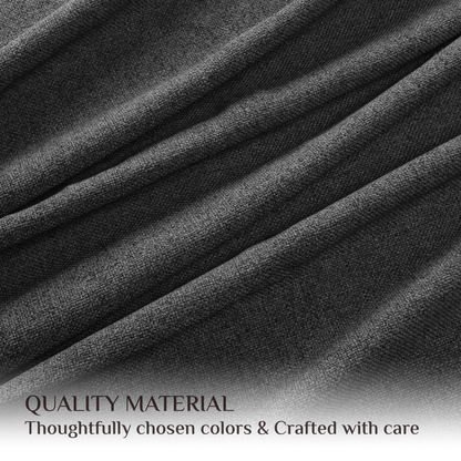 Homeart Velora Dark Grey Tablecloths – Stylish, Durable & Easy-Care