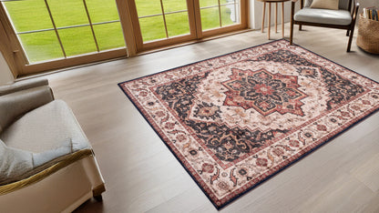 Washable Rugs HAMILTON Brown / Beige