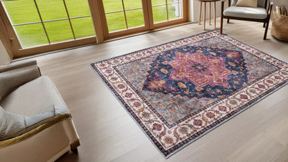 Washable Rugs HAMILTON Pink/Multi