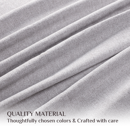 Homeart Velora Light Grey Tablecloths – Stylish, Durable & Easy-Care