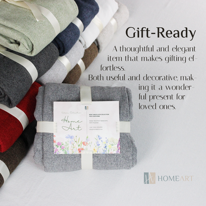 Homeart Velora Green Tablecloths – Stylish, Durable & Easy-Care