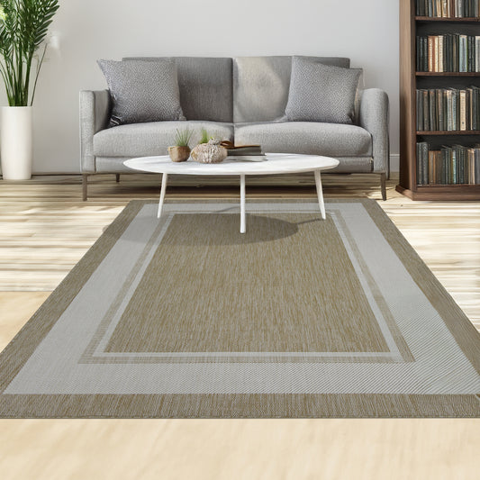 Indoor Rugs Rectangular Collection Beige Cream