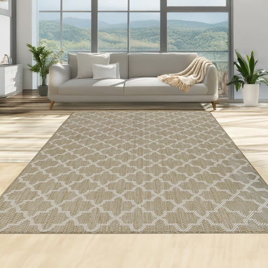 Indoor Rugs Classic Collection Beige Cream
