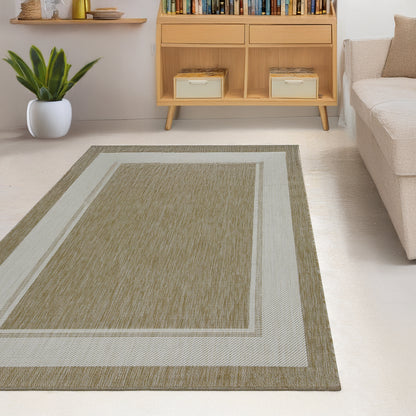Indoor Rugs Rectangular Collection Beige Cream