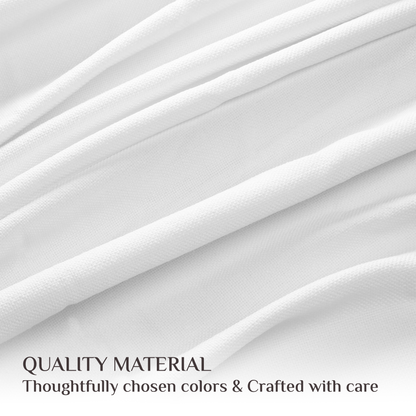 Homeart Velora White Tablecloths – Stylish, Durable & Easy-Care
