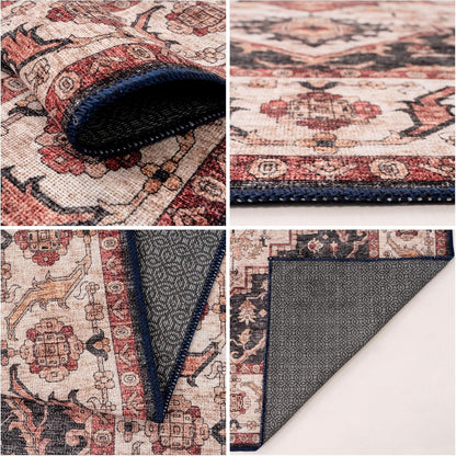 Washable Rugs HAMILTON Brown / Beige