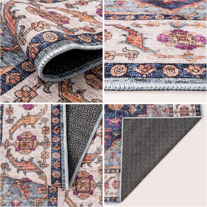 Washable Rugs HAMILTON Pink/Multi