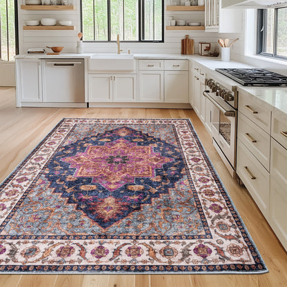 Washable Rugs HAMILTON Pink/Multi
