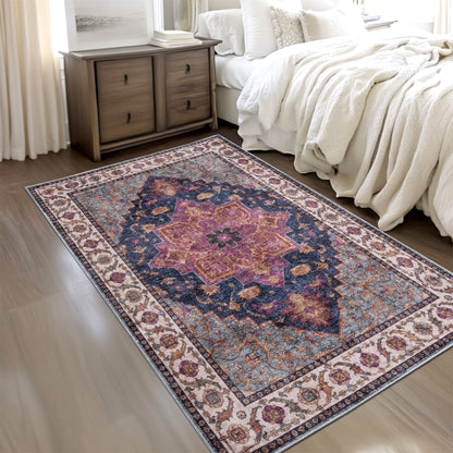 Washable Rugs HAMILTON Pink/Multi