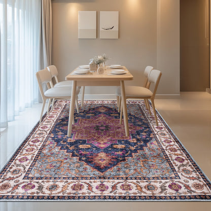 Washable Rugs HAMILTON Pink/Multi