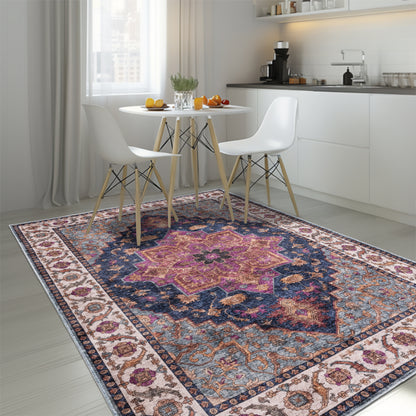 Washable Rugs HAMILTON Pink/Multi