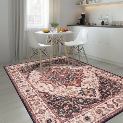 Washable Rugs HAMILTON Brown / Beige