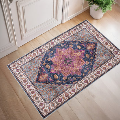 Washable Rugs HAMILTON Pink/Multi