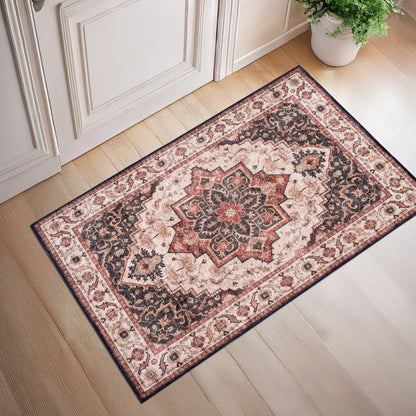 Washable Rugs HAMILTON Brown / Beige