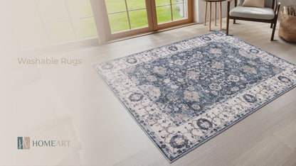 Washable Rugs Auckland Blue