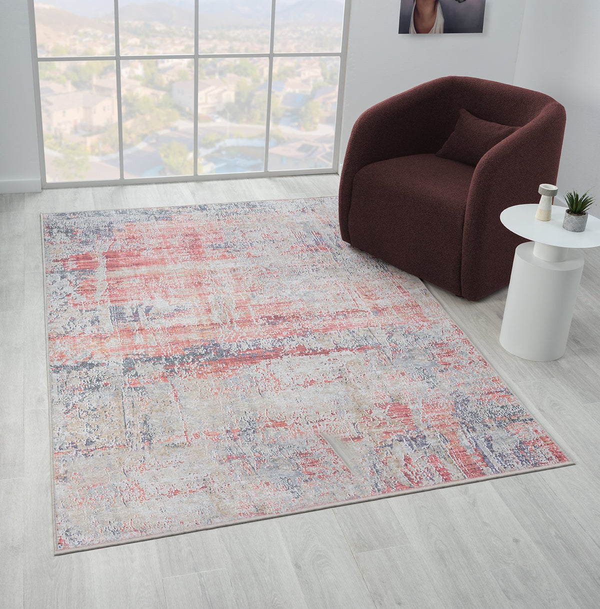 Washable Rugs Mayfair Collection Cream