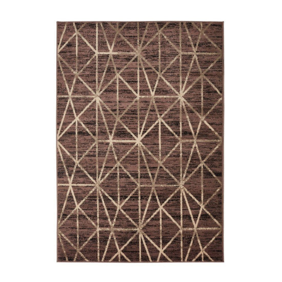 Modern Rugs Geometric Collection Rug Cacao