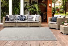 Outdoor Rugs Plain Collection Beige Cream