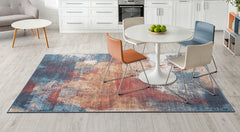 Living Room Rug Jermyn Collection Blue