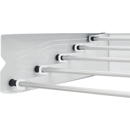 Laundry Drying Rack 75cm - 95cm Clothes Airers White - Pattern