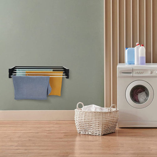 Laundry Drying Rack 75cm - 95cm Clothes Airers Anthracite - Plain
