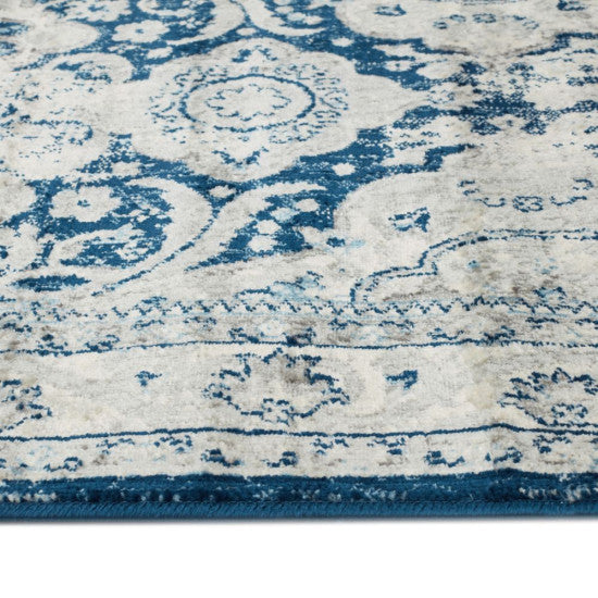 Vintage Rugs Holland Collection Rug Navy Ivory